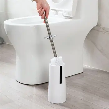 1 бр. Модерен прост набор от притежателите на тоалетни четки за почистване на баня, Творчески четки за почистване на битови казанчета