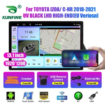 13,1-инчов Автомобилен Радиоприемник За TOYOTA IZOA C-HR 2018-2021 Кола DVD GPS Навигация Стерео Carplay 2 Din Централна Мултимедиен Android Auto
