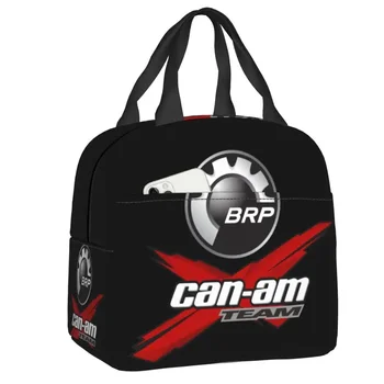 BRP Can-Am, изолирано чанта за обяд за училище, офис, Преносим охладител, Термален обяд-бокс, Дамски, Детски чанти-тоут
