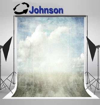 JOHNSON Гръндж Стар Изтъркан Бетон фон на отделни места, ретро-на фона на висококачествена компютърна печат, сватбени декори