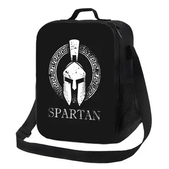 Spartan Molon Labe Sparta Изолирано чанта за обяд за жени Термоохладитель Bento Box Офис Работа Училище