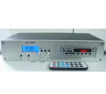 ST-15M 1,5 W/15 W PLL стерео FM трансмитер 87 ~ 108 Mhz домакин mp3, дистанционно управление