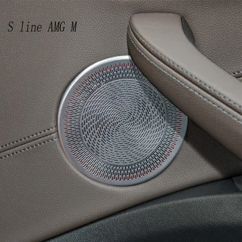 Автомобилен Стайлинг За BMW X3 G01 X4 G02 2018-2023 Панел на Вратата на Колата Високоговорителя Аудио Панел Стерео Аудио Покриване на Динамиката на Аксесоари За Интериора
