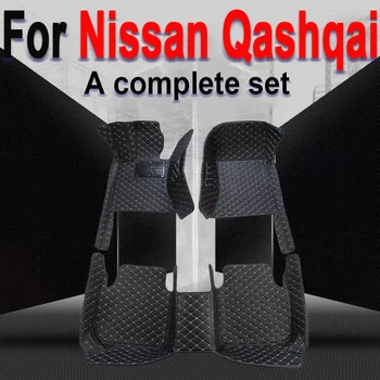 Автомобилни постелки за Nissan Qashqai 2008 2009 2010 2011 2012 2013 2014 2015, Обичай Подложки за краката, carpeted floor, Аксесоари за интериора