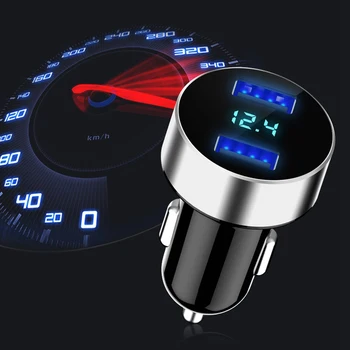 Аксесоари за зарядно устройство 3.1 A с два USB за Suzuki SX4 SWIFT Alto Liane Grand Vitara Jimny SCross