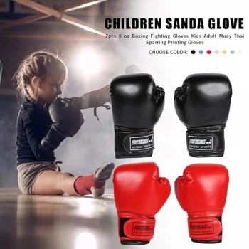 Боксови ръкавици, Спортни ръкавици за кикбоксинга в полусредна категория, ръкавици за момчета и момичета