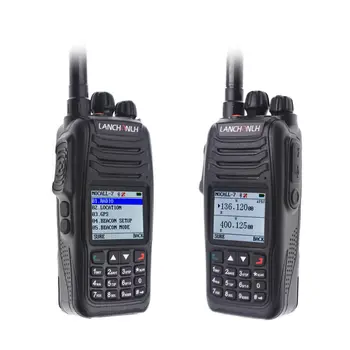 Двухдиапазонная Преносима радиостанция HG-UV98 VHF UHF APRS С проследяване на местоположението GPS Beidou GLONASS Уоки Токи