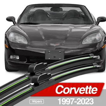 За Chevrolet Corvette C5 C6 C7 C8 1997-2023 Четки Чистачки на Предното Предното Стъкло 2 елемента Аксесоари За Прозорци 2010 2016 2021