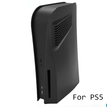За PS5 Game Host Предна Панел UHD CD-ROM Shell Skin Cover С Отворен Отвор За Отвеждане на Топлината, работа на смени Табелата на Конзолата Защитната Обвивка