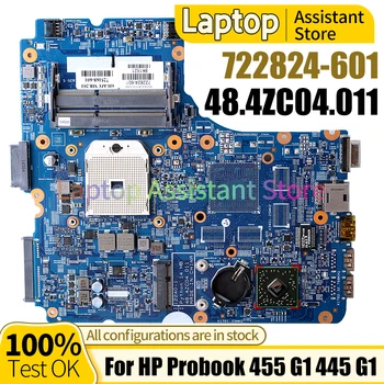 За дънната платка за HP Probook 455 G1 445 G1 12240-1 722824-601 AMD 100％ тест дънна Платка на Лаптоп