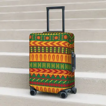 Калъф за куфара с мексиканския модел, Геометричен, Бохем, Традиционен, Гей Круиз, за Защита на багаж, Празнична