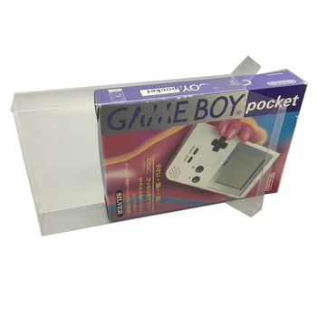 Кутия за показване на колекции за GBP / Nintendo GAME BOY, прозрачни кутии за съхранение на игри, топла обвивка, прозрачен калъф за събиране на