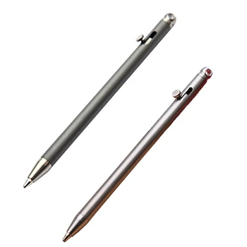 Многофункционален мини-ключодържател F1FD Action Pen Химикалка химикалка от неръждаема стомана, Преносим приспособление