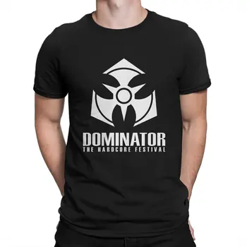 Мъжки t-shirt Dominator Angerfist, забавни тениски, тениска с кръгло деколте, памучен уникални облекла