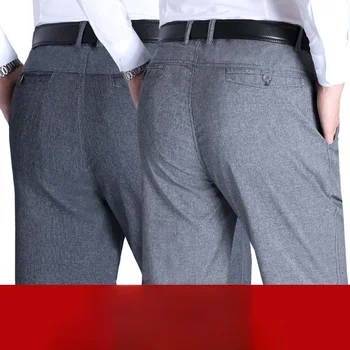 Мъжките официални панталони, мъжки модел, панталони, слаксы, Мъжки Ежедневни облекла, Социален костюм, Дрехи за работа, Бизнес, човек 2023 A160