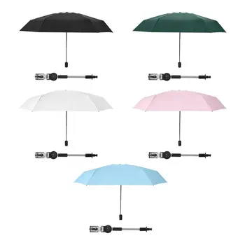 Плажен чадър Чадър, регулируема с клипс, с диаметър 90 см, универсален чадър за аксесоари, стол