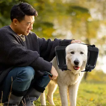Слушалките с шумопотискане за домашни любимци, Удобна за Ефективна защита на ушите на кучета, Регулируеми слушалки за домашни любимци с шумопотискане за кучета