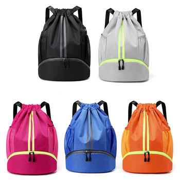 Спортна чанта на открито, раница на съвсем малък, мъжки баскетболен чанта за плуване, спортна чанта с голям капацитет, водоустойчив женски багаж, пътни чанти за йога
