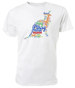 Тениска с надпис Cloud Cat Избор от размери и цветове Бухал &
