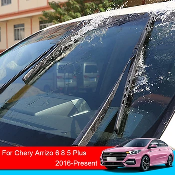 Четки за Чистачки на Предното стъкло на превозното средство Гума без рамки Автомобилни Чистачки на предното стъкло Без Скоби За Jetour X70S За Chery Arrizo 5 6 8 PLUS Omoda 5 2016-2024